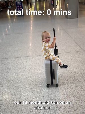 what its like to take a 1.5 year old baby on an airplane