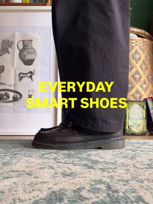Been rewearing these in rotation a lot since autumn hit. Easy shoes to wear smarter smarter shoes for daily life #drmartens #loafers #paraboot #moctoe 