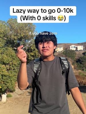 How to go 0-10k with 0 skills 😭 #ai #fyp 