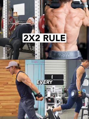 Please tell me you’ve heard of the 2x2 Rule? ⠀⠀⠀⠀⠀⠀⠀⠀⠀ If you’re short on time, this rule is your new best friend. For every workout, choose just 2 exercises, then take your top 2 sets of each to failure. Simple, brutal, and insanely effective. ⠀⠀⠀⠀⠀⠀⠀⠀⠀ The key? Keep your exercise selection varied so your body keeps adapting. ⠀⠀⠀⠀⠀⠀⠀⠀⠀ Not that short on time? With my Persist program, every workout includes “short-on-time” notes, so you can get in and out of the gym under an hour—warm-up and cooldown included. Link in bio to get started! ⠀⠀⠀⠀⠀⠀⠀⠀⠀ #functionalbodybuilding #2x2rule #gymhacks #gym #fitness