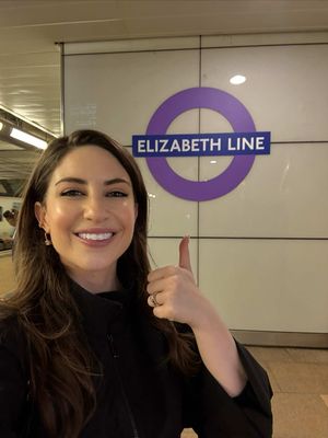 The Lizzy line explains it all. #american #london #england #british #elizabethline