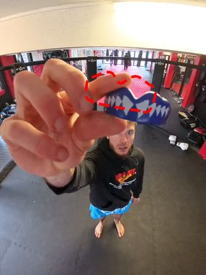 Some say our mouthguards are hard to miss #Safejawz #Mouthguard #Gumshield #pausegame #Sports 