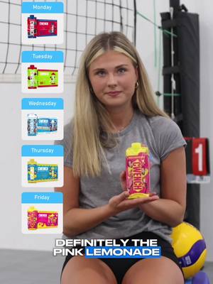 A CWENCH calendar? 👀🗓️    Aly Donoghue just paired our flavours for every day of the week… not sure her logic checks out though 😂    What flavours are you drinking this week? 👇    #TeamCWENCH #CWENCHHydration #StayHydrated #SportsDrinkTok