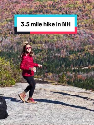 Big Views! Short(er) hike in the NH! 🏔️ If you’re looking for an AMAZING payoff without committing to a full-day 4000-footer you must add the Sugarloaf Trail to your list with two summits (but both with similar views): Middle Sugarloaf and North Sugarloaf.  ⬇️ The details ⬇️ 🗺️ Trail Name: Sugarloaf Trail (Out-and-Back)  📏 Distance: About 3.5 miles roundtrip  📈 Elevation Gain: Around 1,060 ft  📍 Location: Sugarloaf trailhead is off Zealand Road which is off RT 302 (also known as Crawford Notch Road)  ⚠️ Difficulty: Moderate. Starts easy by the Zealand River, but the final ascent to the saddle is steep, and the final push to Middle Sugarloaf includes a short, ladder-like staircase.  🅿️ Parking: Limited and this hike is very popular, especially on weekends.  🤩 Summit Tips: We went to North Sugarloaf first, then hit Middle Sugarloaf last for the big reveal. The wide, open ledges on Middle Sugarloaf are where you’ll find those breathtaking panoramic views of the entire White Mountain range, including the snow-covered Mount Washington when we summited.