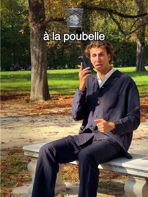 What else? À La Poubelle 🗑️🚮 #GstaadGuy 
