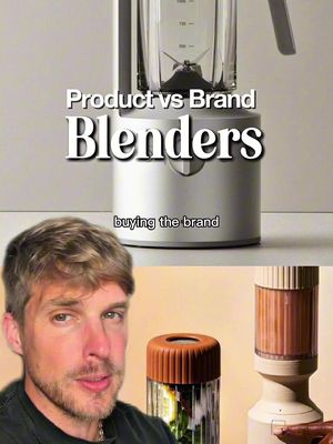 We’re approaching peak smoothie— product vs brand: blenders. Honestly the majority of these choices are great humankind has mastered the blender more than the pan somehow. None of these brands do serious marketing at all, opportunity there tbh