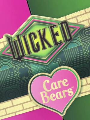 Wicked Care Bears?! Oh Shiz! These will definitely be popular 💖💚✨ Thank you to @Care Bears™ and @Wicked: For Good for sending these our way. Obsessulated.  #wickedforgood ##carebears#wickedxcarebears #wickedmovie 