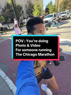 I ran 8.37 miles for a client to capture there Chicago marathon experience. I may have missed them twice, but got some good visuals for them to remember this race #chicagomarathon #chicagomarathon2025 #marathon #Running #contentcreator 