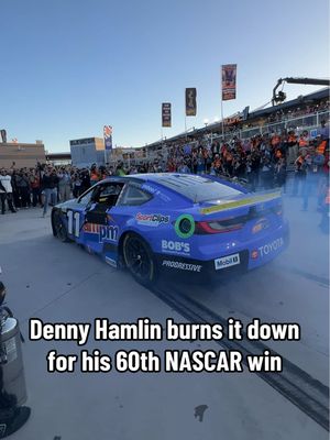 This one means more 💨 #60thWin #DennyHamlin #nascartiktok #top10alltime 