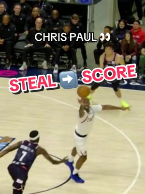 exit that way… thank you 🤝 #laclippers #NBA #basketball #chrispaul #steal 
