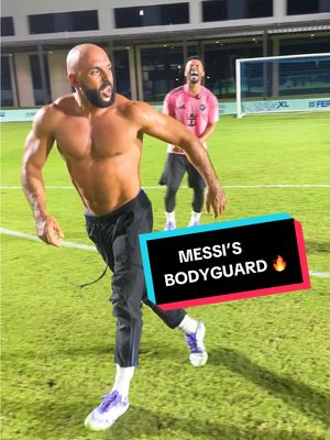 Wait what?! Messi’s bodyguard can ball as well?! 😳🤯🔥 @Yassine Cheuko 