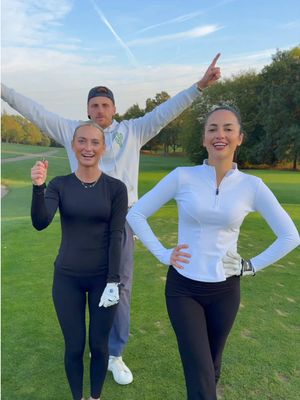 niche crossover ep ⛳️ wholesome match of 2v2 alternate shots @Emily Golfs @Ur Average Golfer 