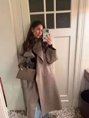you will only see me wearing this coat from now on hihi #falloutfit #inspo 
