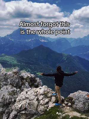 Almost forgot this is the whole point. #almostforgot #wholepoint #hikingtiktok #traveltok #views 