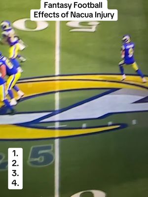 Fantasy Football Effects of Puka Nacua being Injured #walterpicks #fantasyfootball #rams #pukanacua #ramsfootball 