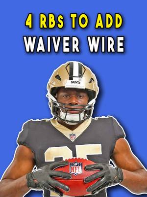4 Running backs you need to add in your fantasy league BEFORE your friends do: 1. Kimani Vidal – Chargers He just ran for over 100 yards in his first NFL start after Omarion Hampton hit IR and Najee Harris went down for the season. The Chargers signed him to the 53-man roster and immediately made him the lead back. Haskins mixed in early, but once Vidal ripped off that 38-yard run, the job was his. He’s available in a ton of 10-team leagues and should be the top waiver add this week - especially while Hampton’s out. 2. Bam Knight – Cardinals James Conner’s done for the year, Trey Benson’s still out, and Knight quietly handled 34 snaps to Carter’s 21 last week. He took every goal-line snap and scored. Arizona’s using a two-man rotation, and Knight’s the early-down and red-zone guy. He’s a short-term play but a perfect bye-week fill-in - especially with Breece Hall and Barkley off in Week 9.   3. Kendre Miller – Saints Miller’s quietly splitting carries evenly with Alvin Kamara the past two weeks. He’s looked better too - 62 yards to Kamara’s 58. He draws the Bears next, a defense giving up top-5 fantasy points to running backs. And if the Saints keep losing, Kamara could get traded or phased out…. 4. Tyjae Spears – Titans Spears is finally healthy and back to his 2024 role — the pass-catching and two-minute drill back. He averaged 6.2 yards per carry last week compared to Tony Pollard’s 3.4 on Sunday. If Tennessee keeps losing, they’ll keep leaning on Spears for a spark. He needs to be rostered everywhere… #fantasyfootball