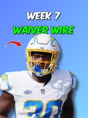 Week 7 Waiver Wire Pickups In Fantasy Football🏆 #nfl #fantasyfootball #fantasyfootballadvice #fyp