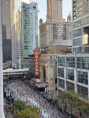 This was electric #chicagomarathon 
