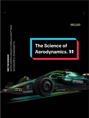 Air behaves predictably, until we ask it to do the impossible. The AMR25 channels thousands of litres of air each second, transforming pressure into downforce and drag into control. That’s the science of aerodynamics. #ScienceTok #STEMTok #AstonMartinF1 #F1 #FormulaOne 