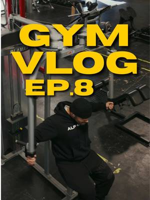 Gym vlog ep 08 | shot on the dji osmo pocket 3 #GymTok #cinematic #filmmaking #videography #gym 