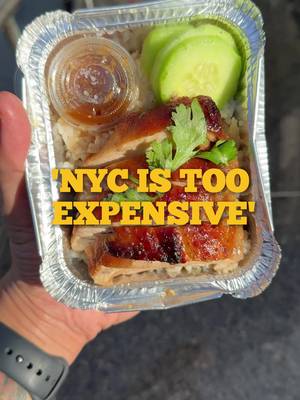 $6.50 for Thai chicken over rice 