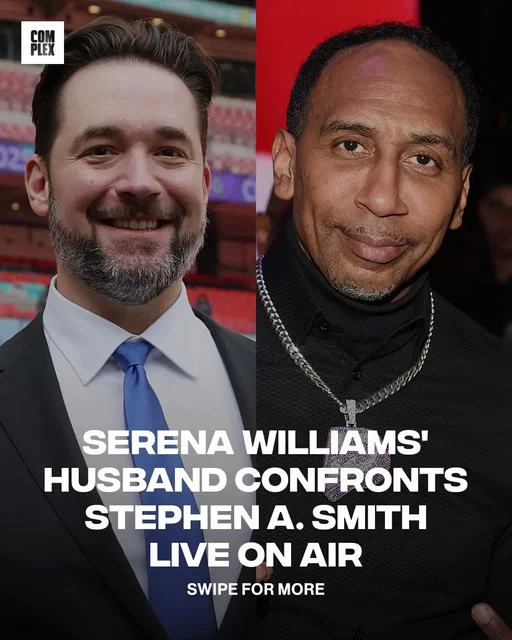 Alex Ohanian got to address the comments Stephen A. Smith made about his wife, Serena Williams in regards to the Super Bowl halftime show. #serenawilliams #stephenasmith #SuperBowl 