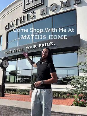 Come with me to go shop at @mathishome #mathishomefurniture  