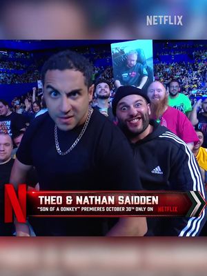 WHAT ARE YOU LOOKING AT!? 👀👊 Spotted at #WWERAW Perth: #SonofaDonkey premieres on October 30, only on Netflix! #WhatToWatch #RAW 