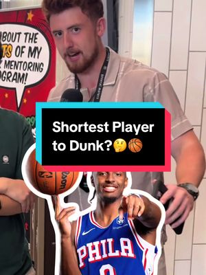 Who is the shortest player to dunk in an NBA game?🤔