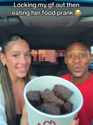 Go grab Arby’s Steak Nuggets today - they’re too good to miss! 🔥😂 @Arbys #ArbysPartner #desandnaz #couples #prank #fyp 