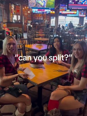 Y’all better tip her! #twinpeaksrestaurants #twinpeaksgirls #sportsbar