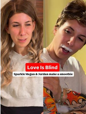 Protein King👑 #loveisblind #loveisblindnetflix #sparklemegan #smoothie #comedy 