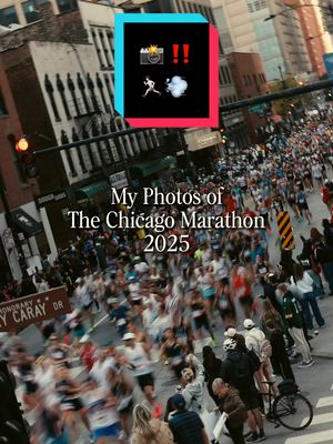 Replying to @mandydust__ here’s what I got 📸 ‼️ comment below if you’re one of the 53,000 people that ran the marathon 🎉 #chicagomarathon #chicagomarathon2025 #marathon #Running #contentcreator 