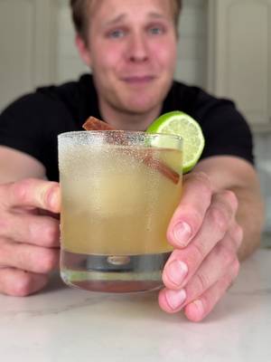 This drink tastes like an apple pie, but hits like a marg- The Orchard! #timthetankofficial 