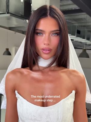It really elevates the look … inner corner highlight >>  One of the easiest ways to instantly elevate your glam  #bridalglam #makeupinspo #innercornerhighlight #elevatedmakeup 