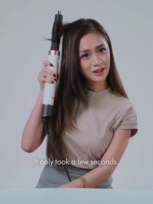 The wait is over! The @Dyson Philippines Airwrap Co-anda2x is finally in the Philippines 🇵🇭 here's my genuine reaction the first time I got my hands on them! It styles so fast without frying my hair?? Once you go Co-anda2x, there's no stopping 💁🏻‍♀️ @Dyson  The Dyson Airwrap Co-anda2x is now open for preorder at dyson.ph, select Dyson Stores, and TikTok! #DysonPH #DysonBeauty #Airwrap2x