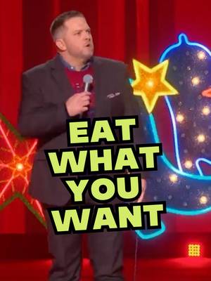 PUT THAT GRAVY ON THAT SALAD. #natebargatze #dieting #kale #WorldOnFire #standupcomedy