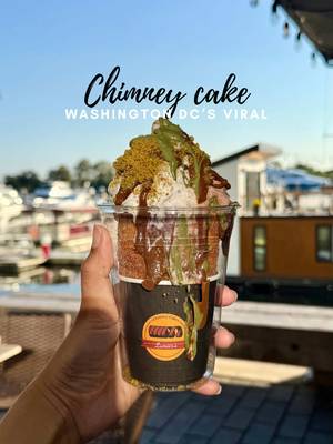 Sweet, crispy, gooey, and totally irresistible 🤤✨  Come see why everyone’s raving about the viral chimney cake at @lumierschimnycake.dmv!  Perfectly baked, stuffed with all your favorite toppings, and topped with a swirl of soft serve your taste buds will thank you. Don’t miss out, only at The Wharf! 🍫🍦 📍 Lumier’s Chimney Cake 685 Wharf St SW,  Washington, DC 20024 #washingtondc #dmvfoodie #dmveats #chimneycake 