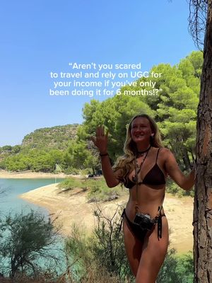 The only thing scarier than change is staying the same 🥹  So unbelievably grateful for UGC giving me this life!!! What do you meeean I can just TRAVEL   #ugc #ugccommunity #ugccontent #ugctech 