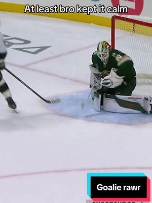 Incredibly rare goalie rawr #NHL #hockey 