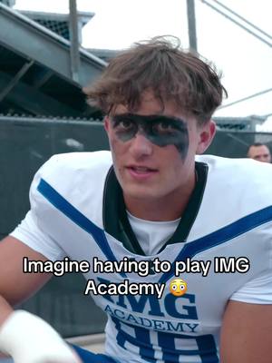 Nahhhh I'd hate to be the other team 😭 LINK IN BIO FOR THE FULL VIDEO 🍿 @Jake Kreul @uanext @Under Armour #imgacademy #football #highschool #d1 #insane 
