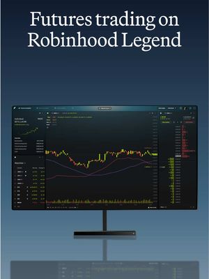 The future is tradable on Robinhood Legend. Spot market moves with real-time L2 data and tick-by-tick charts, all in one platform built for advanced traders at no extra cost. Trade futures with some of the lowest commissions available. Now available to all eligible customers.