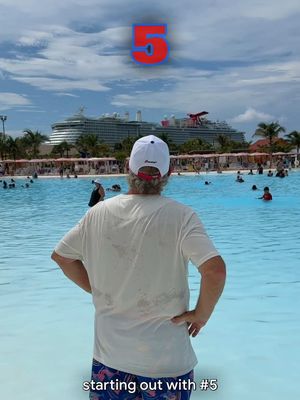 #ad Dad put on an All Star performance on @carnival’s #CelebrationKey 🏝️ Let’s take a look at the Top 5 Dad plays from the brand new #CarnivalCruise destination 🛳️