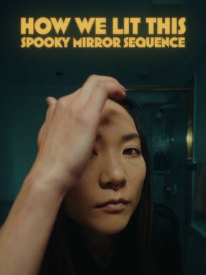 The hack to creating this spooky mirror scene with just one light, the amaran PT2c! #lighting #tutorial #setup #halloween @Mimi and Mason 