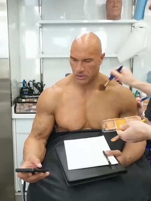 Do you recognize him? Dwayne Johnson transforms into Mark Kerr in The Smashing Machine, now playing in theatres nationwide. #DwayneJohnson #TheRock #TheSmashingMachine #MarkKerr
