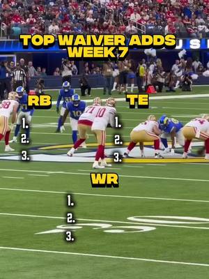 Top Waiver Wire Adds before Week 7 #fantasyfootball #waiverwire #fantasyadvice #nfl #football 