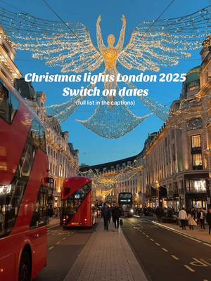 Save this for your trip to London this Christmas✨🔮  Christmas lights switch on dates: • Covent Garden: The Christmas lights switch on: 12th November • Regent Street Christmas Lights: 6th November • Carnaby Street: 6th November • Bond Street: 14th November • Oxford Street lights: 3rd November • Hyde Park Winter Wonderland: 14th November. • Leadenhall Market: 14th November  • Belgravia: 16th November  • Chelsea: 16th November  • Marylebone Village: 13th November  #londonchristmas #londonitinerary #christmasinlondon #thingstodoinlondon #visitlondon
