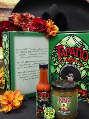 SURPRISE 💚🌿 — It’s finally here! This Día de los Muertos, we’re honoring tradition with something fresh, bold, and full of sabor. Introducing our limited-edition Muertos gift set, featuring our brand-new Salsa Verde Tapatío 🫣🔥 This year, the celebration isn’t just about color and memory — it’s about flavor that brings it all to life. 🌼 Green represents life, renewal, and family — everything that Día de los Muertos stands for. That’s why this drop is extra special. 🌿✨ Whether you’re building your altar, hosting a family gathering, or just keeping the tradition alive in your own way, this is the perfect way to add a little Tapatío heat to the moment. 💀🌶️ ⚡ LIMITED EDITION — once it’s gone, it’s gone. 🛍️ AVAILABLE NOW at tapatiohotsauce.com #Tapatio #SalsaVerdeTapatio #DiaDeLosMuertos #Muertos2025 #TapatioFam     