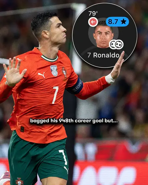 Cristiano Ronaldo scores twice but Portugal let the lead slip right at the end as Dominik Szoboszlai equalises for Hungary 🇵🇹🤝🇭🇺 #ronaldo #cristianoronaldo #portugal #hungary 