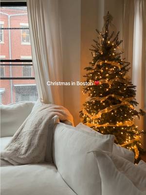Wishing the rain today was snow …. Last year’s snowy Christmas in Boston ♥️ 🎄 #boston #christmas #christmasaesthetic 